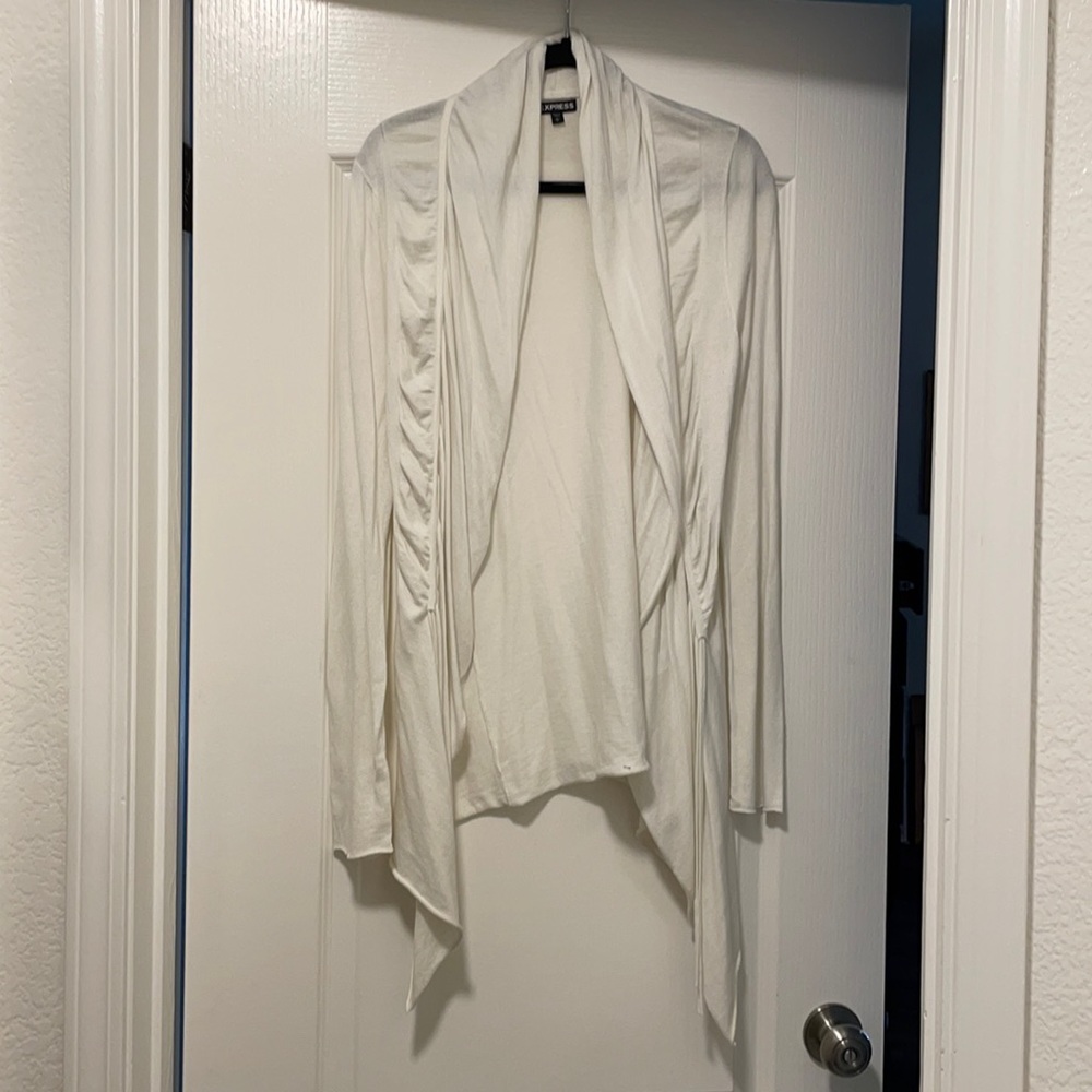 Cream colored Express sweater
